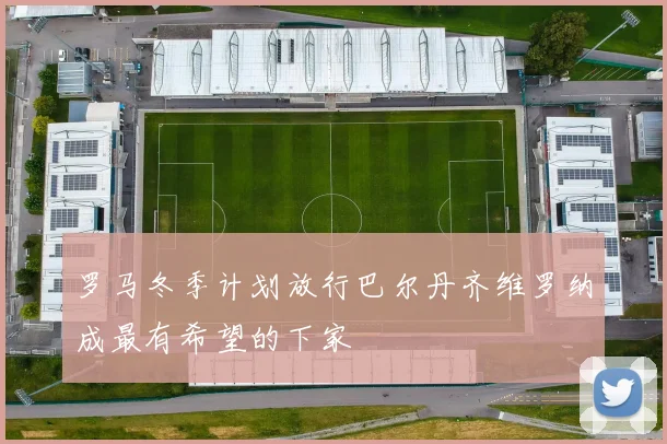 罗马冬季计划放行巴尔丹齐维罗纳成最有希望的下家